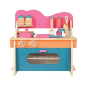 DREWNIANA KUCHENKA z acesoriami