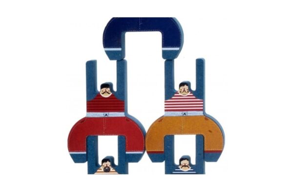 AKROBACI drewniana gra zręcznościowa