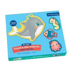 WODNE ZWIERZĄTKA puzzle sensoryczne dotykowe