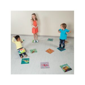 WYŚCIG W DŻUNGLI gra podłogowa