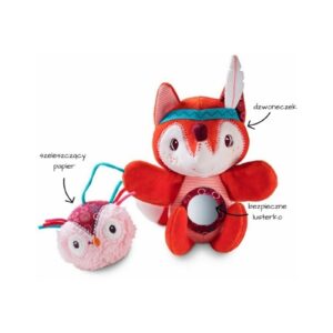 LISICA ALICE pacynka z dzwoneczkiem