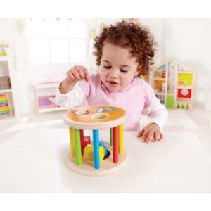 KSZTAŁTY I KOLORY drewniany sorter walec