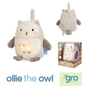 SOWA OLLIE szumiąca przytulanka z czujnikiem płaczu i lampką nocną