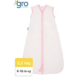 PINK HEARTS śpiworek 0-6 m 2,5 tog