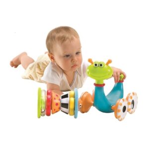 MUZYCZNY ŚLIMAK zabawka do raczkowania