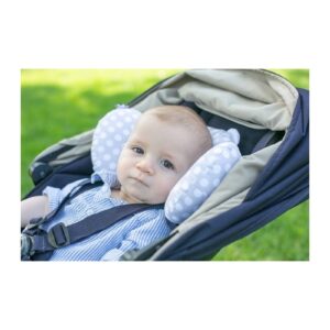 SZARA PODUSZECZKA stabilizująca zagłówek