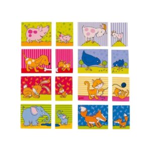 MAMY I ICH DZIECI drewniana gra pamięciowa