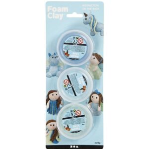 NIEBIESKA MASA modelarska w kubeczku 3x14g