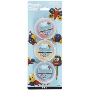 BASIC MASA modelarska w kubeczku 3x14g KOLORY PODSTAWOWE