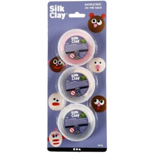 MASA modelarska w kubeczku 6x7g KOLORY KONTRASTOWE