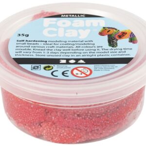 CZERWONA MASA modelarska 35g