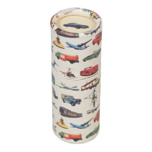 POJAZDY kredki ołówkowe w tubie 12 szt. Vintage