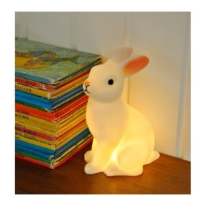 BIAŁY KRÓLICZEK lampka nocna led