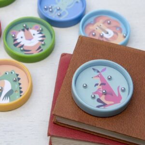 DZIKIE ZWIERZĄTKA kuleczka do dołeczka