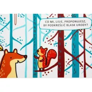 PAN ELEGANT LIS książeczka rymowanka