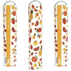 OWOCE tekturowy kalejdoskop