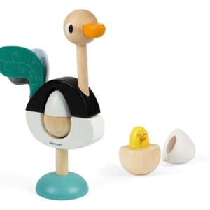 DREWNIANY STRUŚ do samodzielnego złożenia