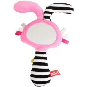 RÓŻOWE LUSTERKO z metkami dla Maluszka