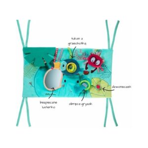 DŻUNGLA zabawka wielofunkcyjna do łóżeczka