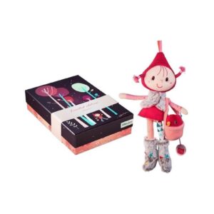 CZERWONY KAPTUREK lalka szmacianka z akcesoriami