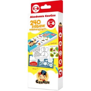 AKADEMIA CZUCZU 240 zabaw edukacyjnych 5+
