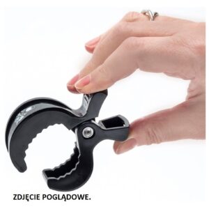 RÓŻOWE KLIPSY do wózka Pram Pink 4 szt.