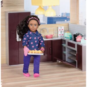 PIECZEMY CIASTO duży zestaw akcesoriów dla lalek Mix & Bake Set