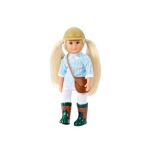 AVELINE lalka dżokejka blondynka 15 cm