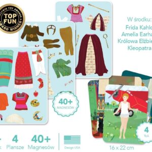 NIEZWYKŁE KOBIETY magnetyczna układanka