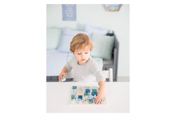 ALFABET drewniana układanka