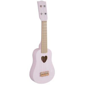 RÓŻOWA GITARA drewniany instrument