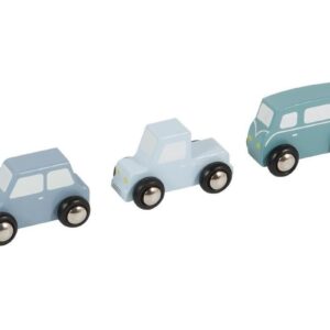 CIĘŻARÓWKA z autkami drewniany pojazd