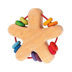 GWIAZDKA drewniany chwytak