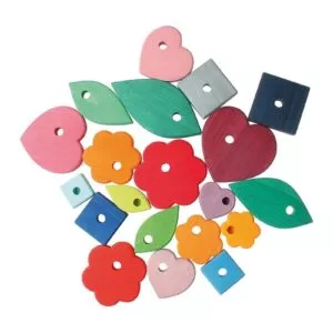 KSZTAŁTY I KOLORY drewniana układanka