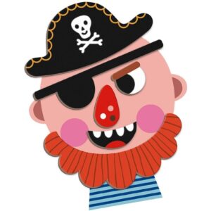 CHŁOPIEC śmieszne buzie magnetyczna układanka MAGNETIBOOK