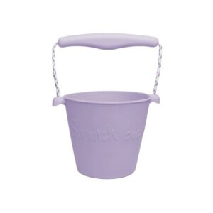 LILA zwijane wiaderko silikonowe