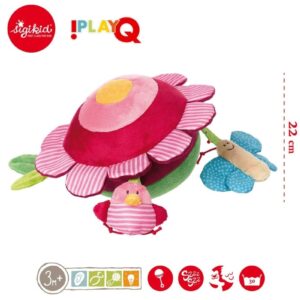 KWIATEK piłka z zawieszkami PlayQ