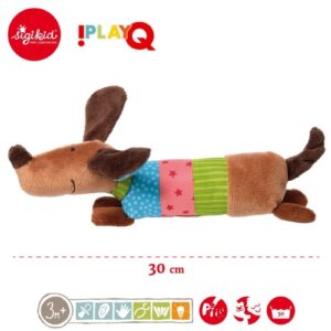 PIESEK piszcząca przytulanka PlayQ