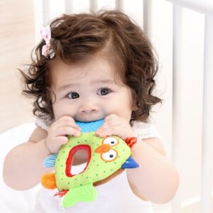 SÓWKA miękki chwytak z gryzakiem PlayQ