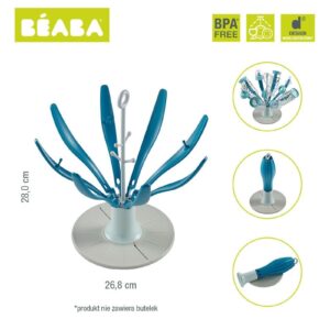 BLUE suszarka do butelek i smoczków kwiatek