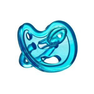BLUE anatomiczny smoczek uspokajający SiliMed 6m+ rozm. M