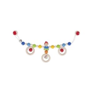 KRASNOLUDEK drewniana zawieszka do wózka