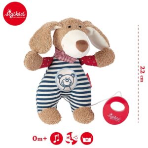 PIESEK SEPP SAPALATO przytulanka z pozytywką Zabawki muzyczne