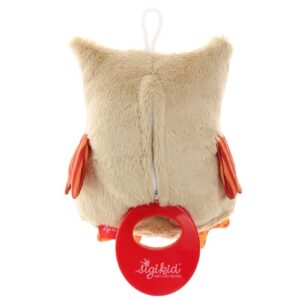 SÓWKA przytulanka z pozytywką Zabawki muzyczne