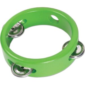 ZIELONY TAMBURYN drewniany instrument