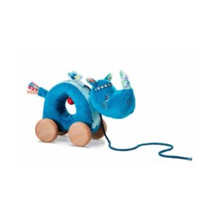 NOSOROŻEC MARIUS pluszowa zabawka do ciągnięcia