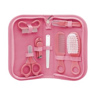 RÓŻOWY zestaw do pielęgnacji dla niemowląt