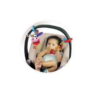 KRÓWKA grzechotka z klipsami