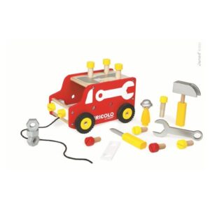 CIĘŻARÓWKA Z NARZĘDZIAMI do ciągnięcia Bricolo