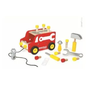 CIĘŻARÓWKA Z NARZĘDZIAMI do ciągnięcia Bricolo